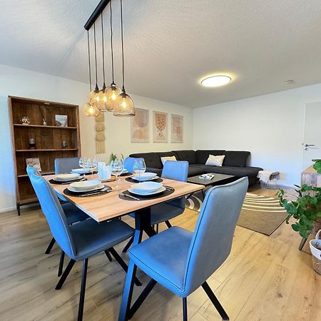 3 Zimmer Apartment, 90 Qm, Ruhig Und Zentrumsnah, Max 6 Pers, 15 Qm Balkon , Private Garage, Internet 1000 Mbit Зиндельфинген Экстерьер фото