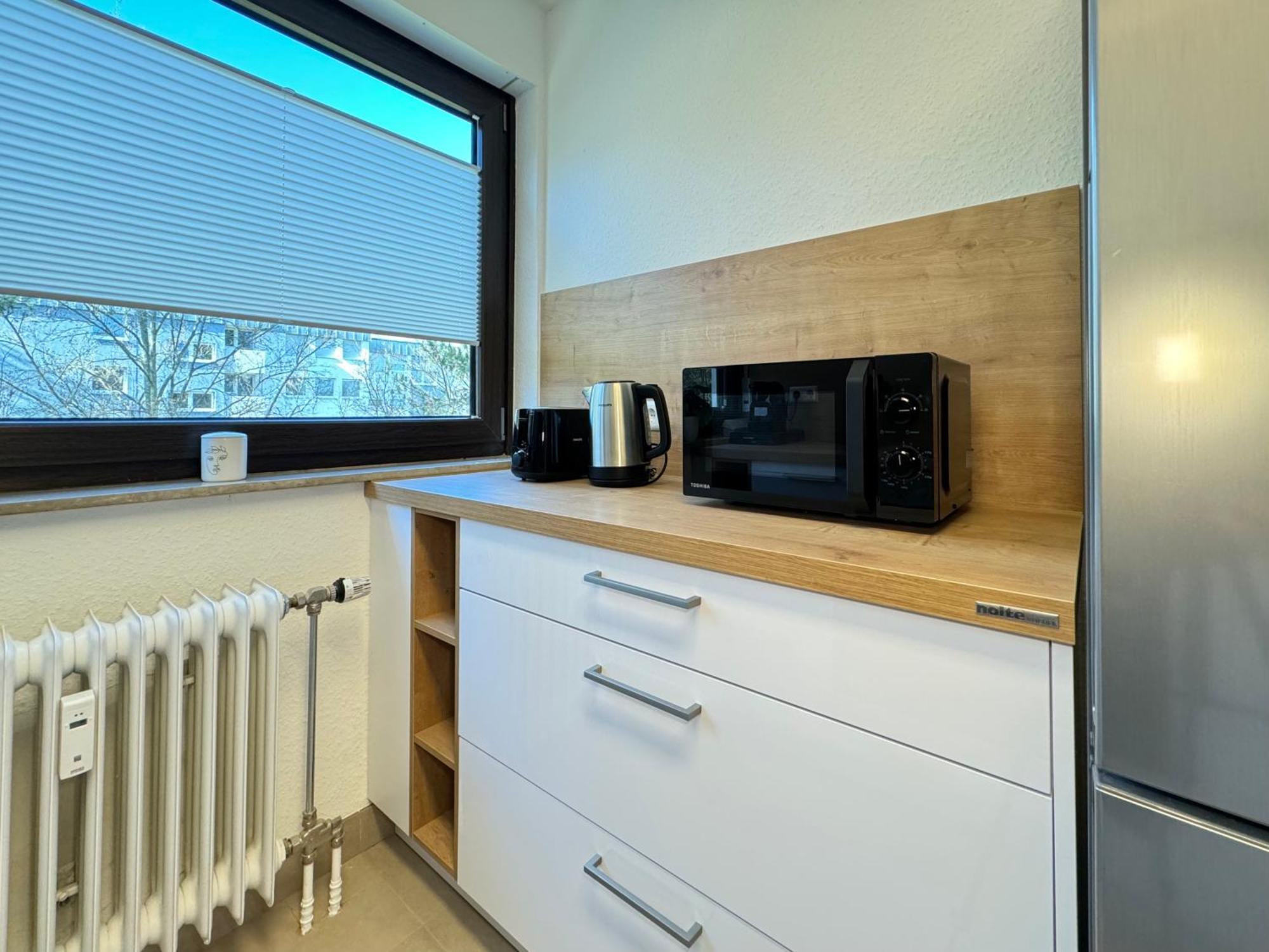 3 Zimmer Apartment, 90 Qm, Ruhig Und Zentrumsnah, Max 6 Pers, 15 Qm Balkon , Private Garage, Internet 1000 Mbit Зиндельфинген Экстерьер фото